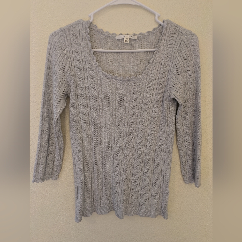 Cyrus 3/4 length lightweight sweater